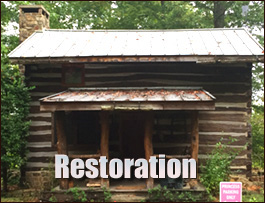 Historic Log Cabin Restoration  Warren County, Kentucky